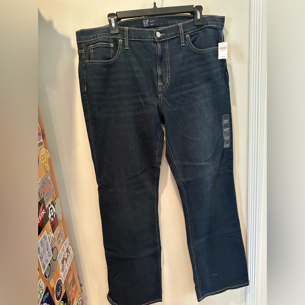 GAP Women’s Bootcut Jeans, New with Tags, Size 16/33R